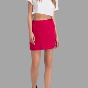3/$10 The Limited Pink Mini Pencil Wool Blend Skirt